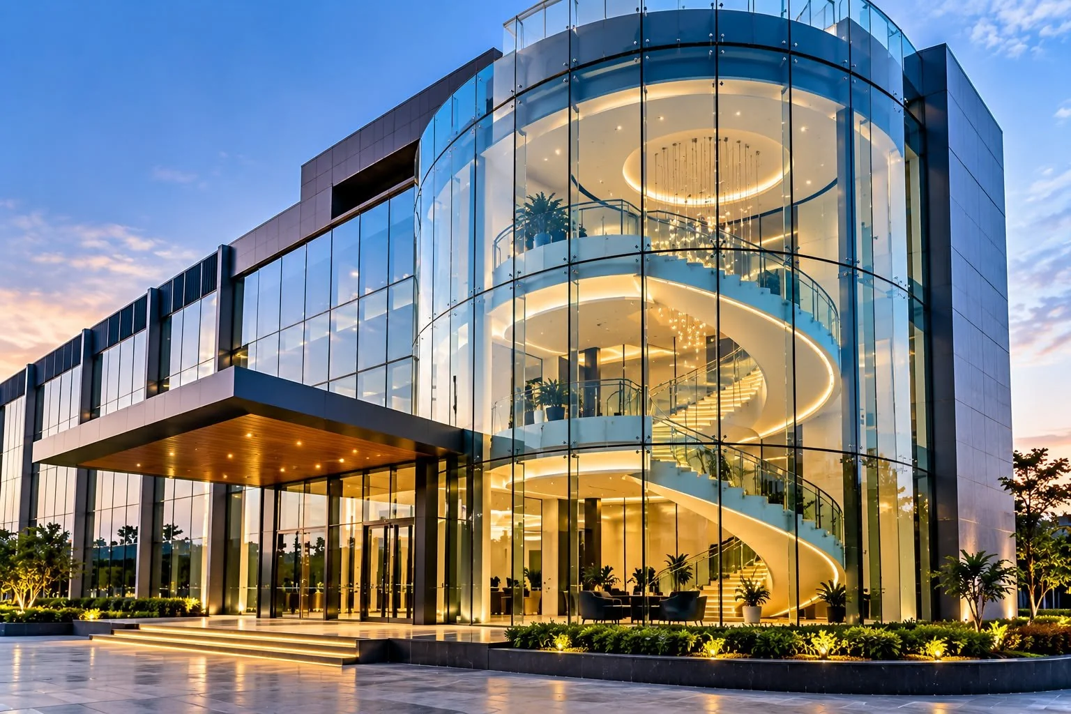 Glass Facades & Skylights